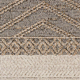 Beige Charcoal Areli Area Rug - Ornate Home
