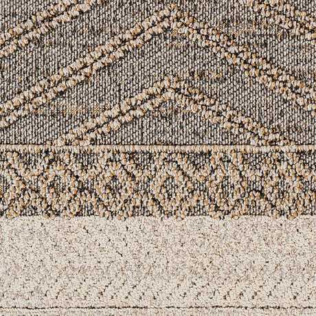 Beige Charcoal Areli Area Rug - Ornate Home