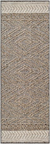 Beige Charcoal Areli Area Rug - Ornate Home