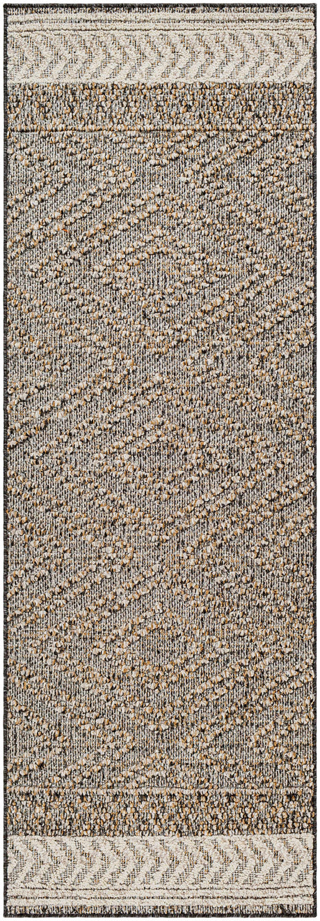 Beige Charcoal Areli Area Rug - Ornate Home