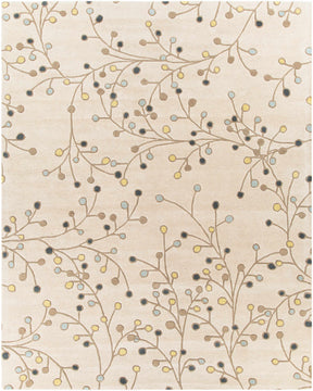 Beige Elsu Wool Rug - Ornate Home