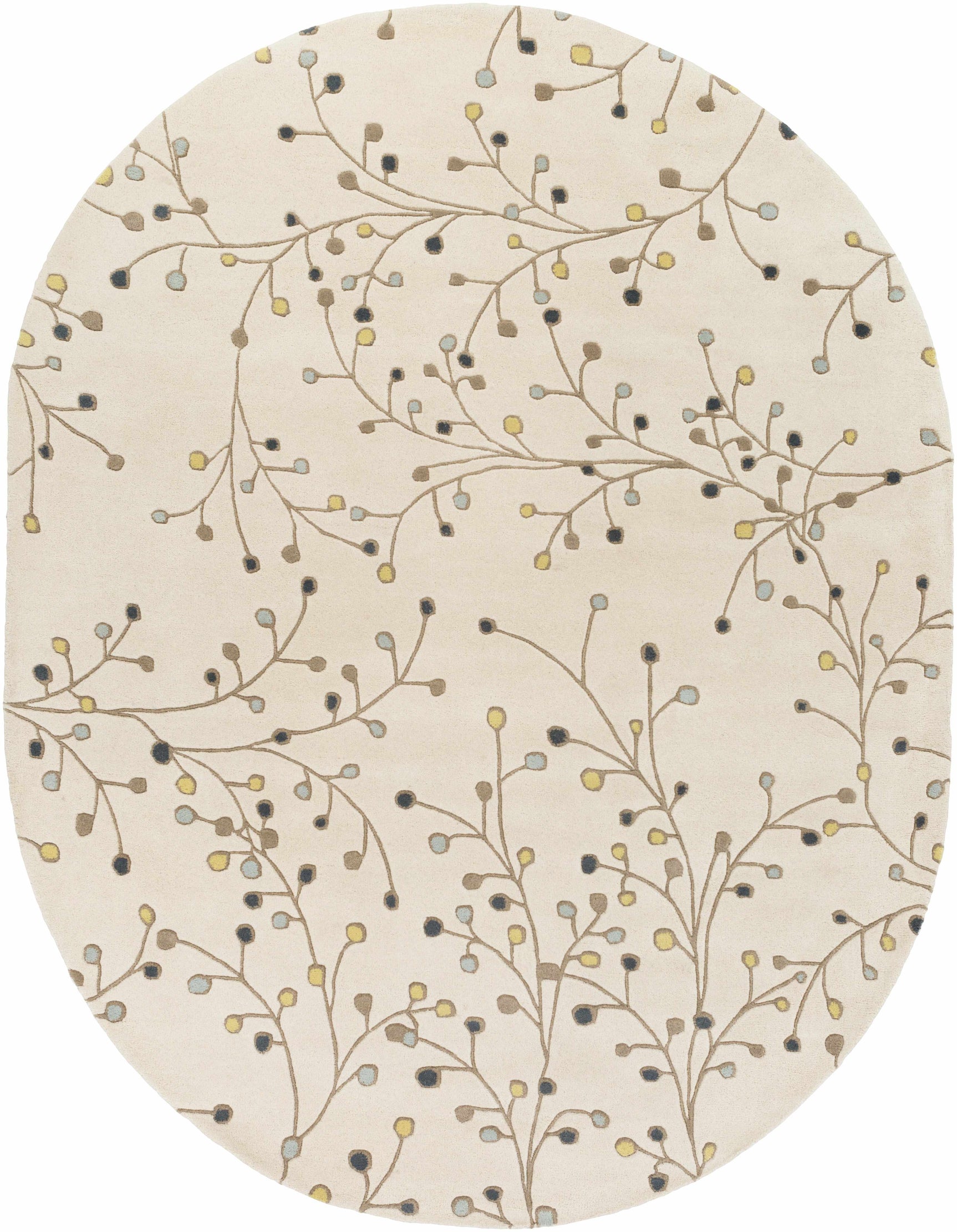 Beige Elsu Wool Rug - Ornate Home