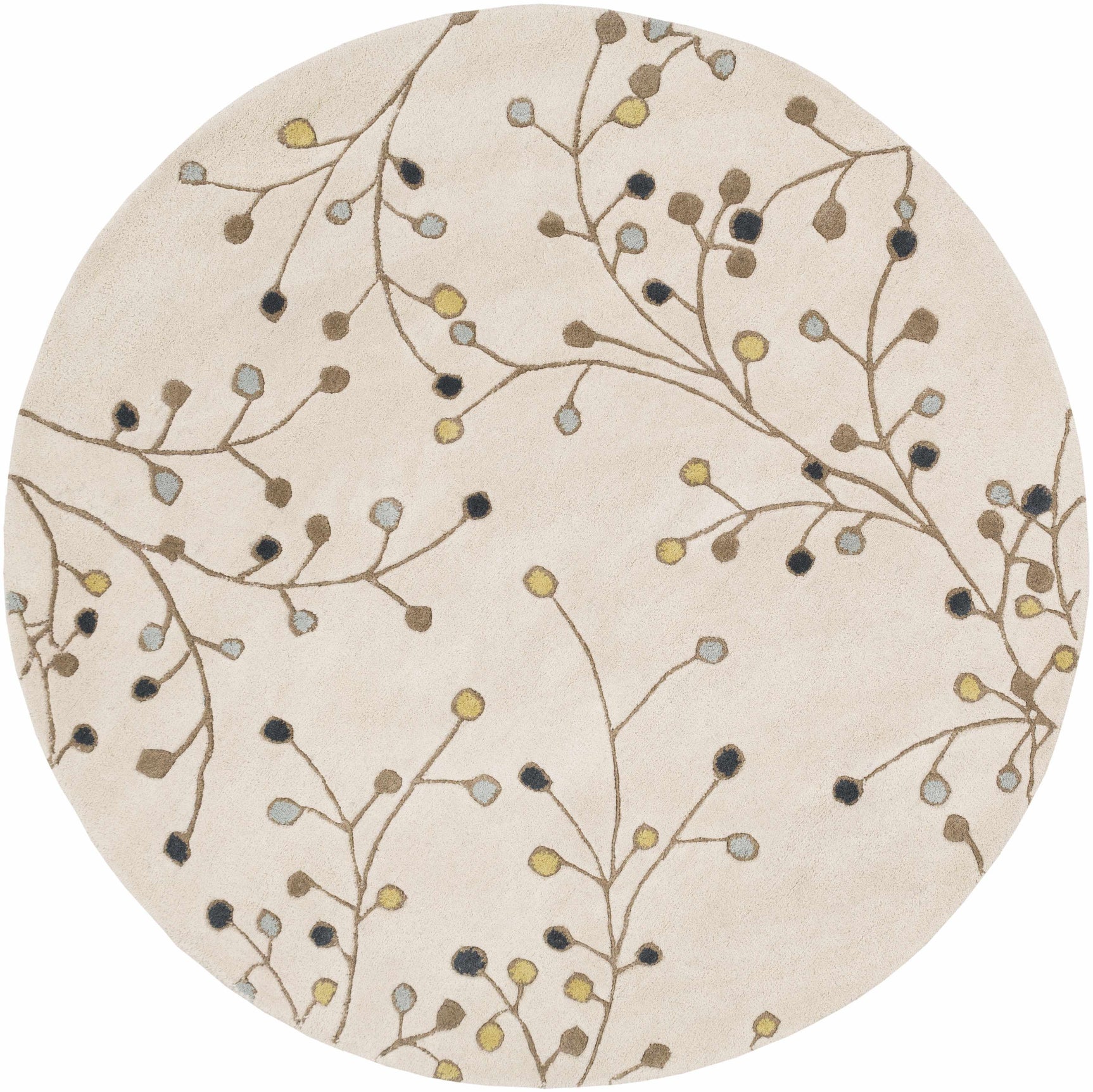 Beige Elsu Wool Rug - Ornate Home