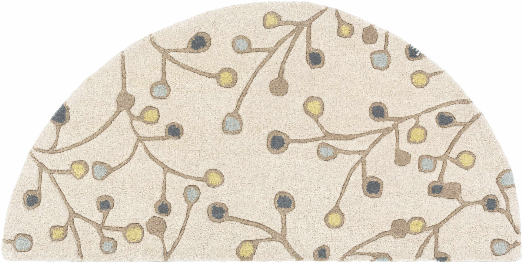Beige Elsu Wool Rug - Ornate Home