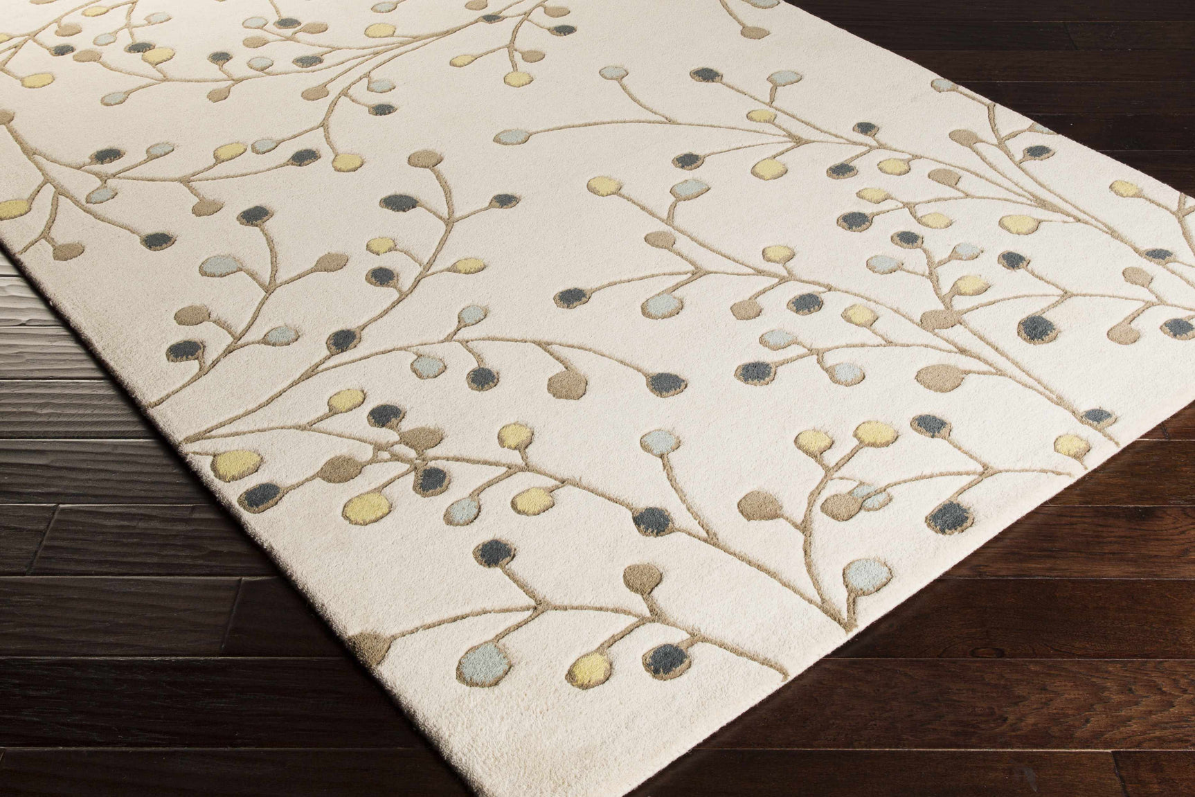 Beige Elsu Wool Rug - Ornate Home