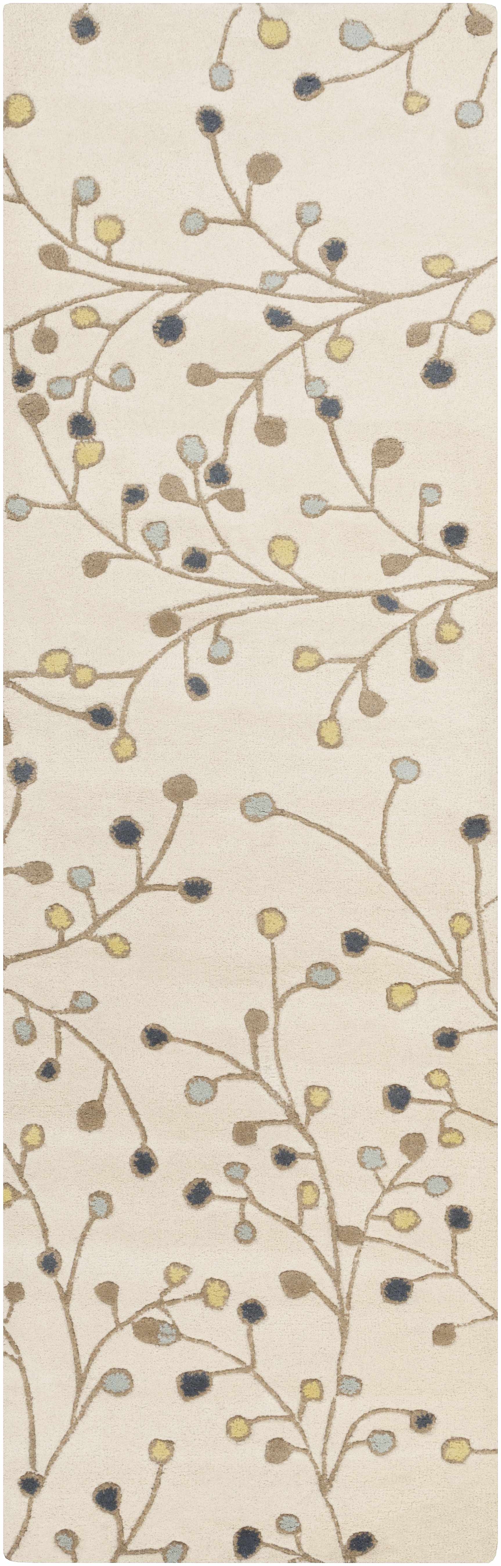Beige Elsu Wool Rug - Ornate Home