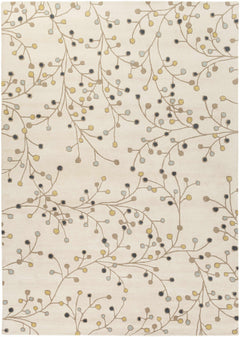 Beige Elsu Wool Rug - Ornate Home