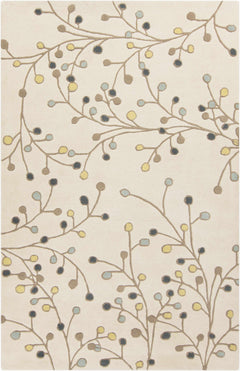 Beige Elsu Wool Rug - Ornate Home