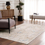 Beige Holi-4600 Washable Area Rug - Clearance - Ornate Home