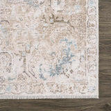 Beige Holi-4600 Washable Area Rug - Clearance - Ornate Home