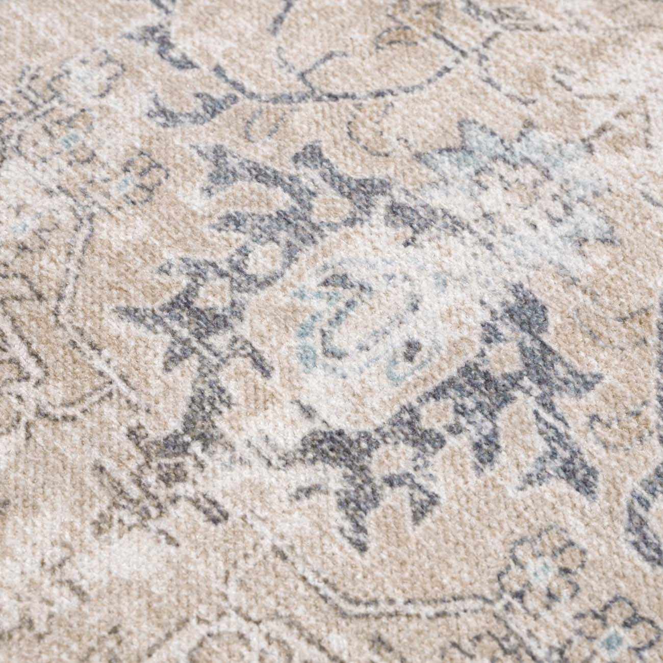 Beige Holi-4600 Washable Area Rug - Clearance - Ornate Home
