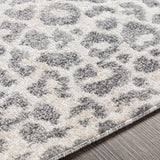 Beige Liversedge Leopard Print Area Rug - Ornate Home