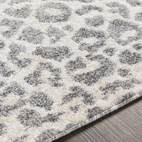 Beige Liversedge Leopard Print Area Rug - Ornate Home
