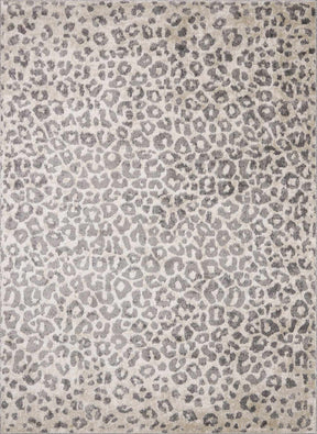 Beige Liversedge Leopard Print Area Rug - Ornate Home