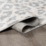 Beige Liversedge Leopard Print Area Rug - Ornate Home