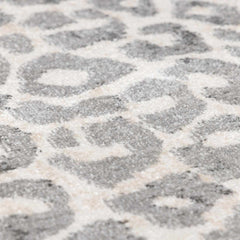 Beige Liversedge Leopard Print Area Rug - Ornate Home