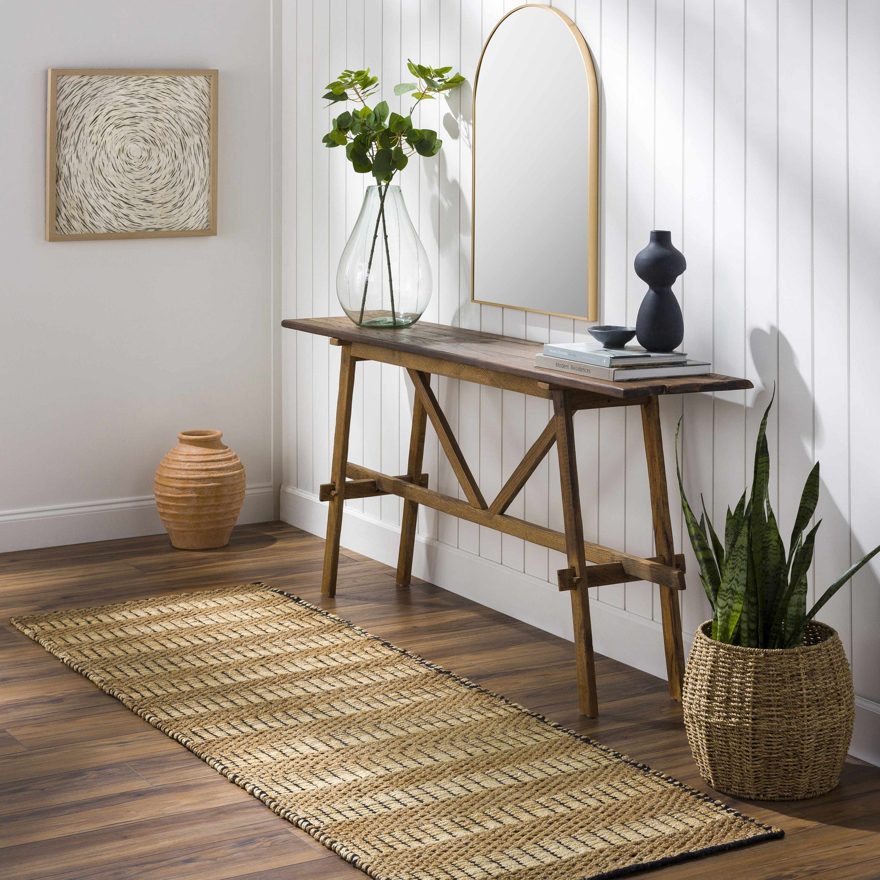 Beige Numurkah Braided Jute Area Rug - Clearance - Ornate Home