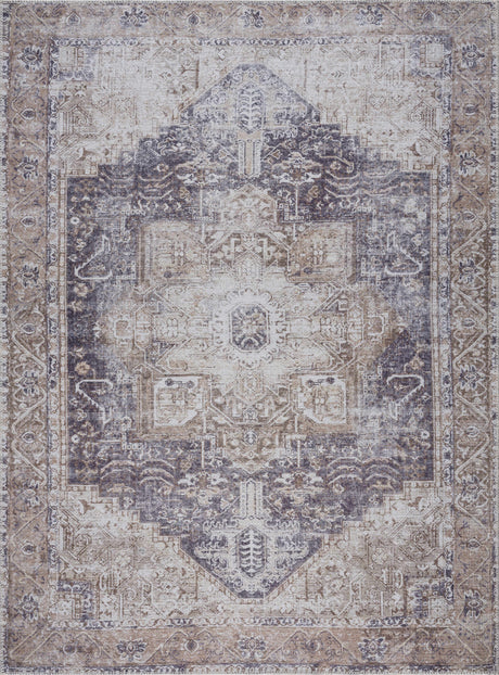 Beige Rosman Washable Area Rug - Clearance - Ornate Home