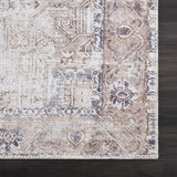Beige Rosman Washable Area Rug - Clearance - Ornate Home