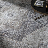Beige Rosman Washable Area Rug - Clearance - Ornate Home