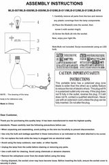 Beitbridge Navy Table Lamp - Ornate Home