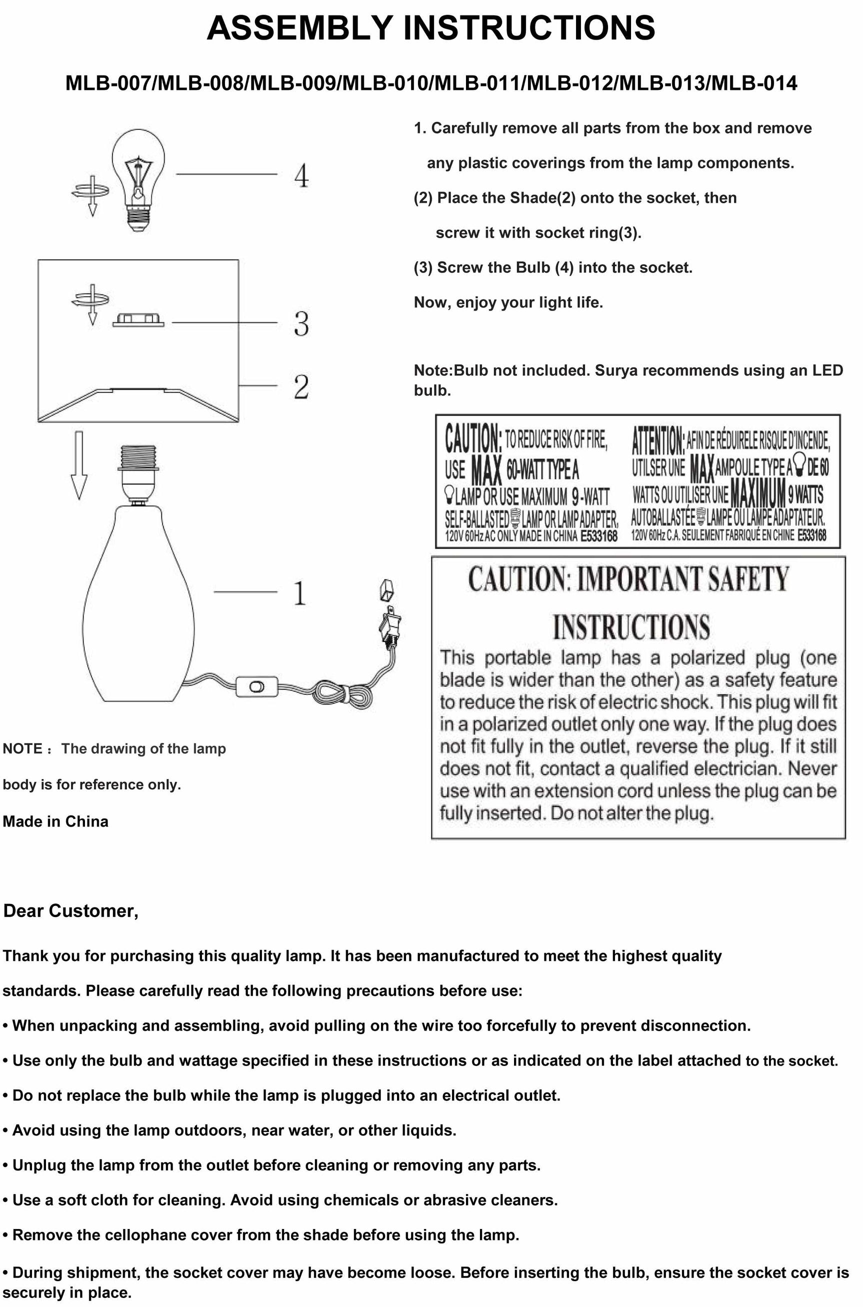 Beitbridge Navy Table Lamp - Ornate Home