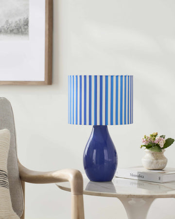 Beitbridge Navy Table Lamp - Ornate Home