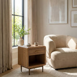 Bekker Golden Beige Accent Chair - Ornate Home