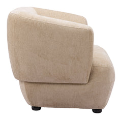 Bekker Golden Beige Accent Chair - Ornate Home