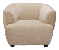 Bekker Golden Beige Accent Chair - Ornate Home