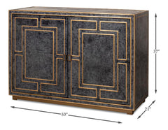 Bel Aire Black Buffet - Ornate Home