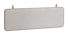 Bela Ivory Floating Queen Headboard - Ornate Home