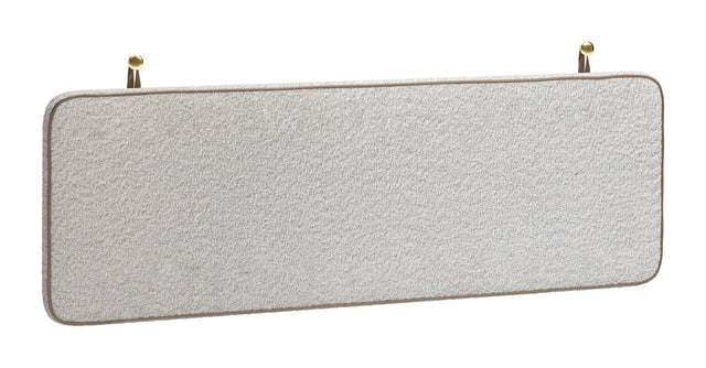 Bela Ivory Floating Queen Headboard - Ornate Home