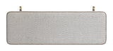Bela Ivory Floating Queen Headboard - Ornate Home
