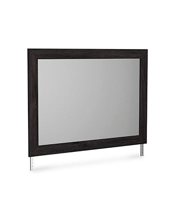 Belachime Black Bedroom Mirror (Online Special Price) - Ornate Home