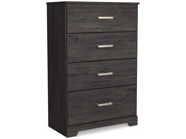 Belachime Black Chest of Drawers (Online Special Price) - Ornate Home