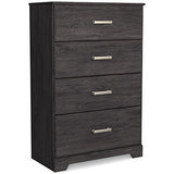 Belachime Black Chest of Drawers (Online Special Price) - Ornate Home