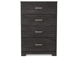 Belachime Black Chest of Drawers - Ornate Home