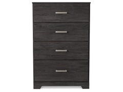 Belachime Black Chest of Drawers - Ornate Home