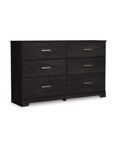 Belachime Black Dresser & Mirror - Ornate Home