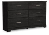 Belachime Black Dresser - Ornate Home
