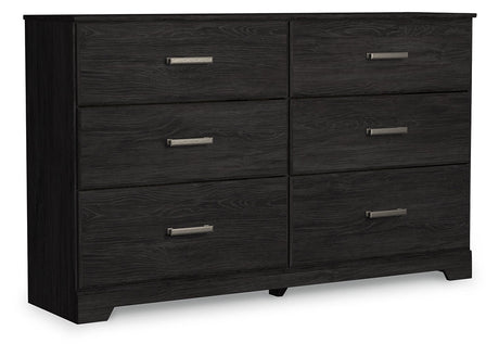 Belachime Black Dresser - Ornate Home