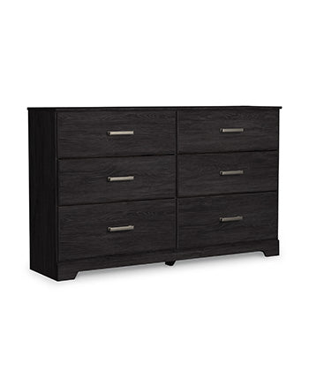 Belachime Black Dresser - Ornate Home