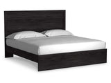Belachime Black King Panel Bed (Online Special Price) - Ornate Home