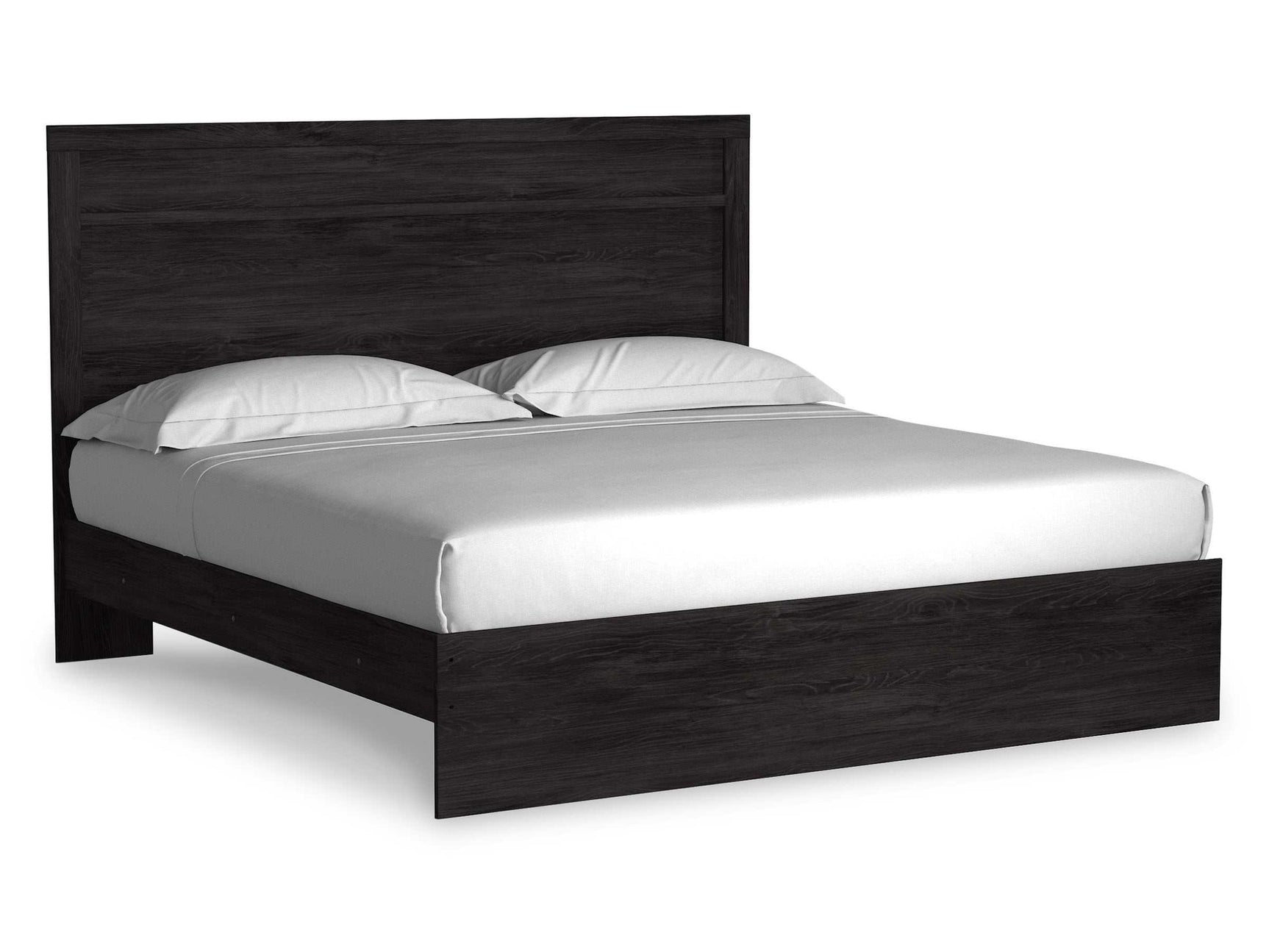 Belachime Black King Panel Bed (Online Special Price) - Ornate Home