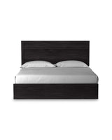 Belachime Black King Panel Bed - Ornate Home