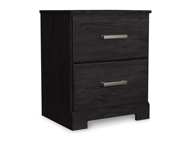 Belachime Black Nightstand (Online Special Price) - Ornate Home