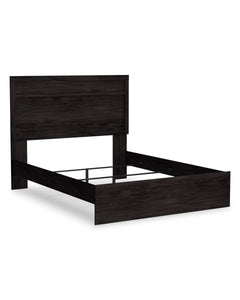Belachime Black Queen Panel Bed - Ornate Home