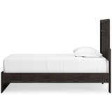 Belachime Black Twin Panel Bed (Online Special Price) - Ornate Home