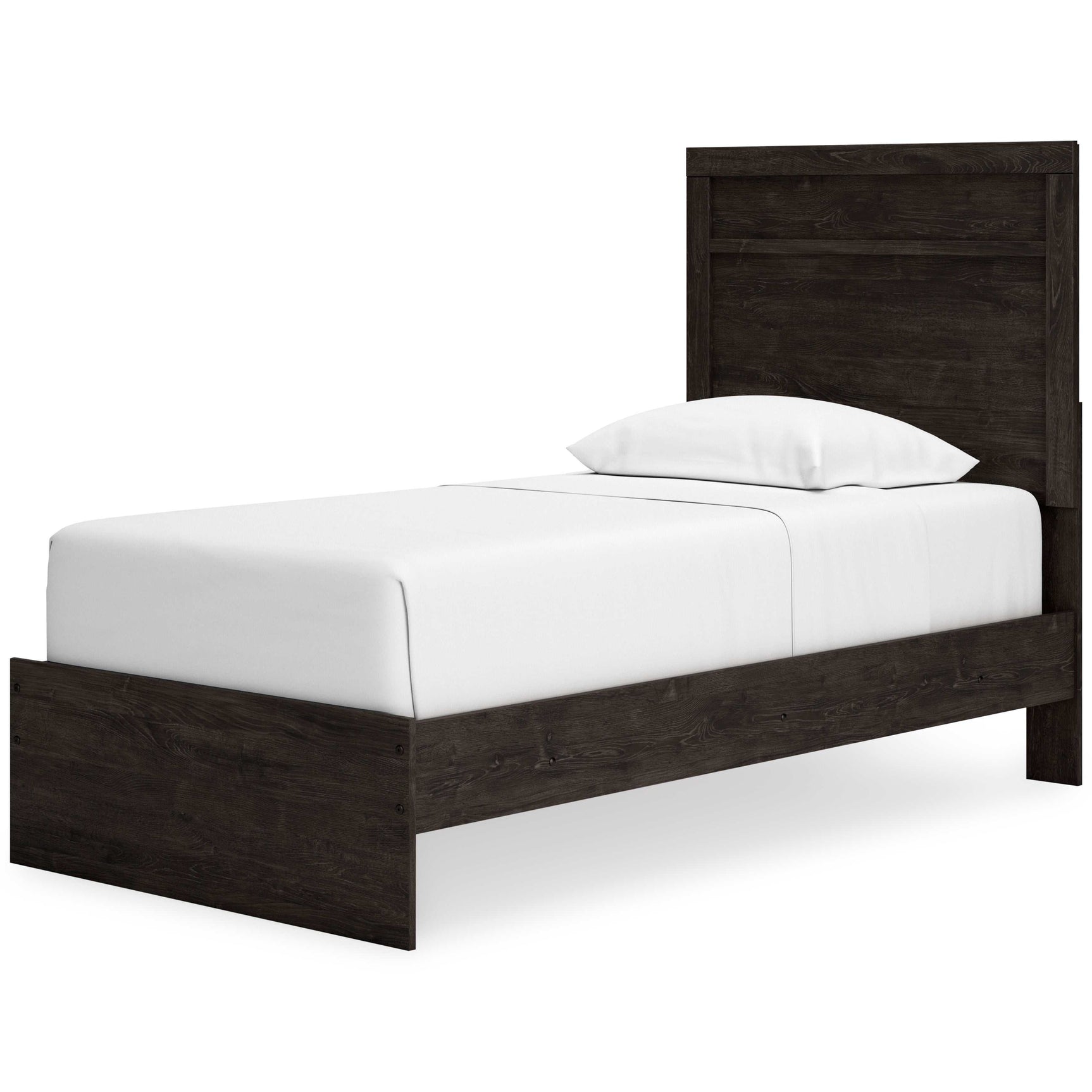 Belachime Black Twin Panel Bed (Online Special Price) - Ornate Home